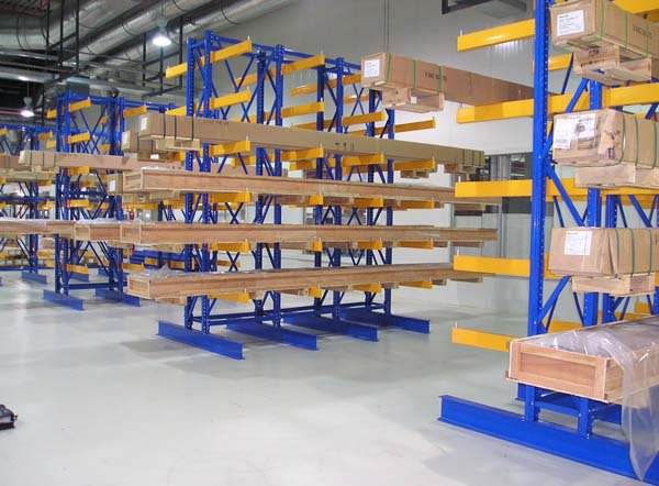 懸臂式倉儲貨架案例